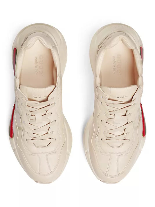 Gucci Gara Logo Leather Sneakers