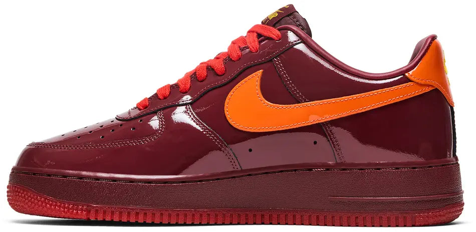 Nike Air Force 1 Low 'Patent Leather Dark Team Red'