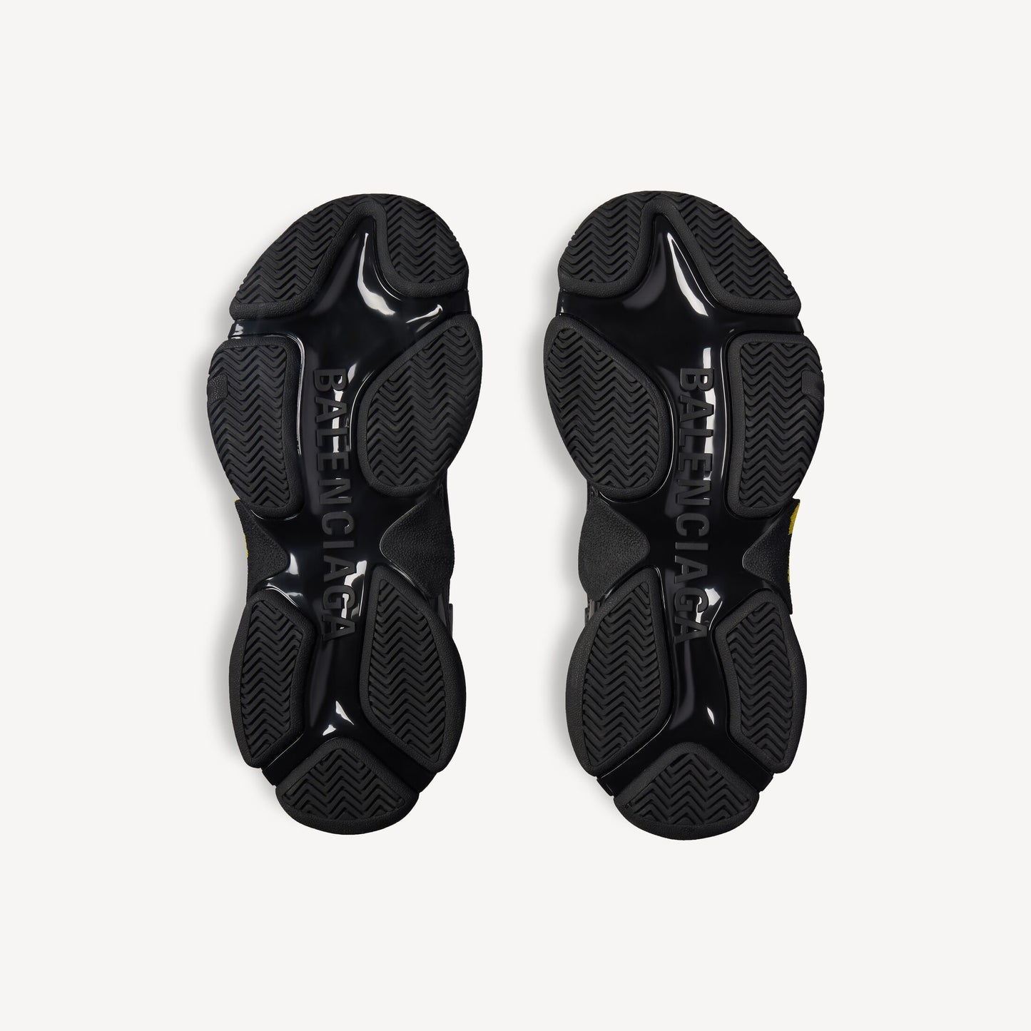 Balenciaga Triple S Sneaker 'Tape Type - Black Yellow'
