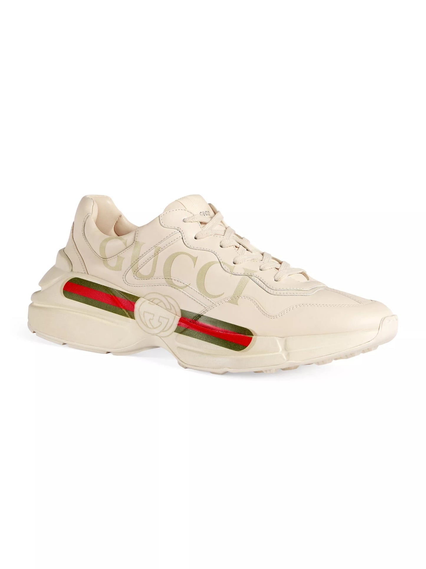 Gucci  Gara Logo Leather Sneakers