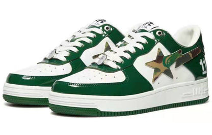 A BATHING APE Bape Sta 'Dark Green Camo White'