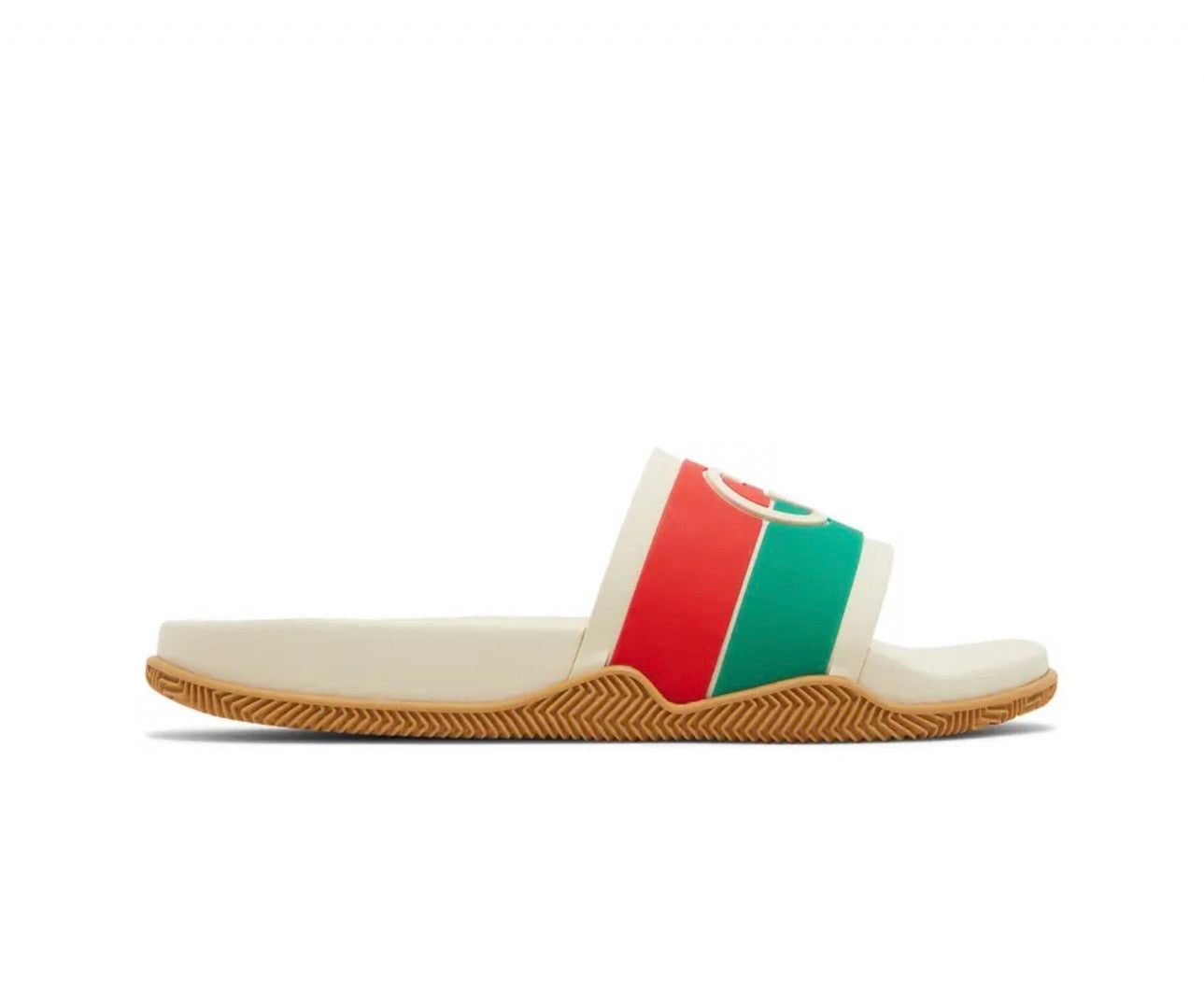 Gucci Slide 'Interlocking G - Orange Green'