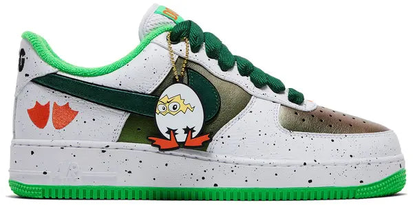 Nike Air Force 1 Low Ducks of a Feather University of Oregon Duck or Egg