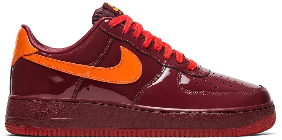 Nike Air Force 1 Low 'Patent Leather Dark Team Red'