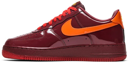 Nike Air Force 1 Low 'Patent Leather Dark Team Red'