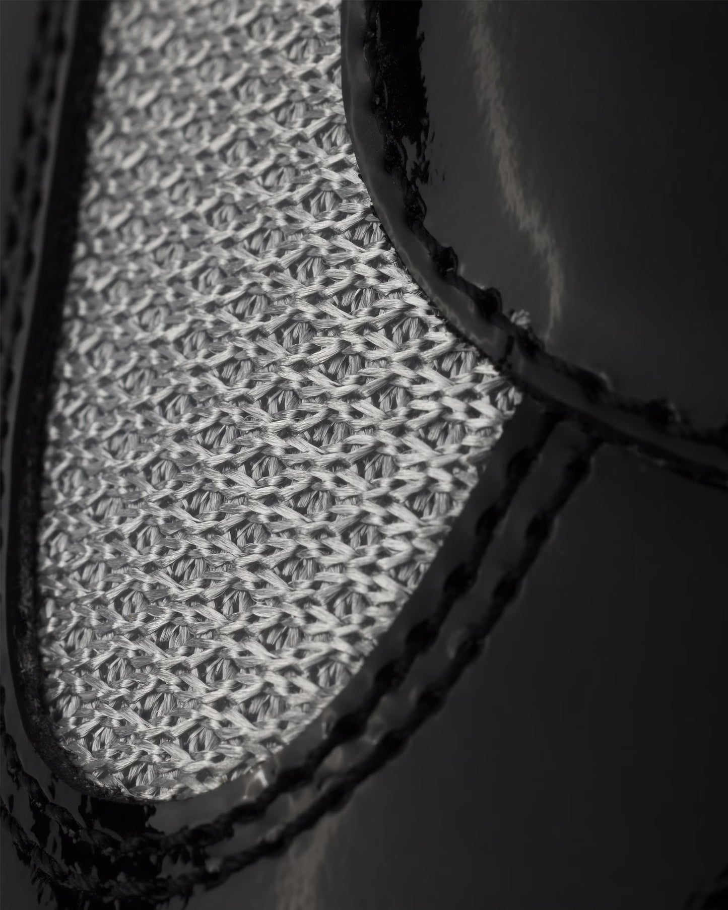 Patent leather and technical fabric Prada America's Cup sneakers