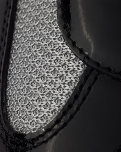 Patent leather and technical fabric Prada America's Cup sneakers