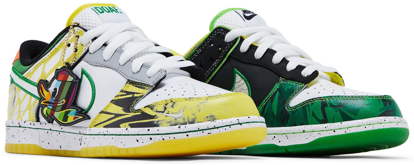 Nike Dunk Low 'What the Duck - University of Oregon Away' PE