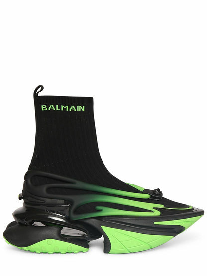 BALMAIN - Unicorn High Top Sneakers