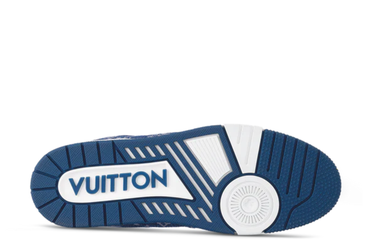 Louis Vuitton Wmns Trainer 'Monogram Denim - Light Blue'