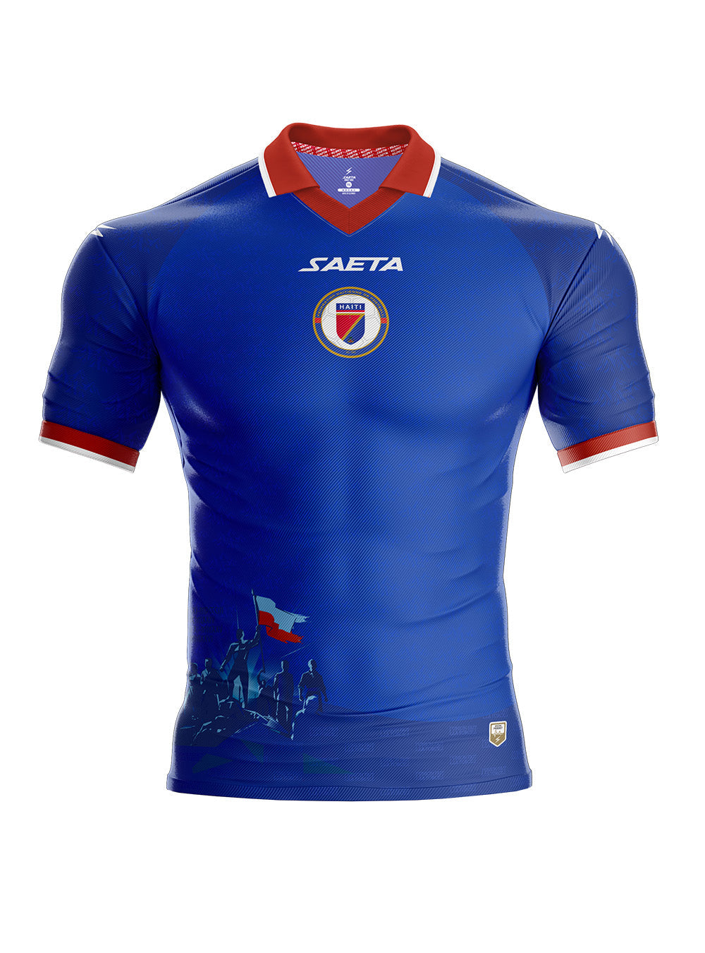 2026 Men's Authentic Haiti National Soccer Team Jersey Blue