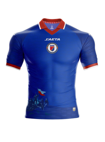 2026 Men's Authentic Haiti National Soccer Team Jersey Blue