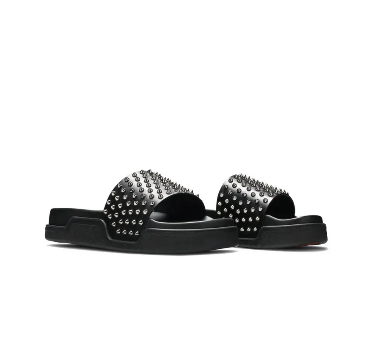 Christian Louboutin Pool Fun Slide 'Black'