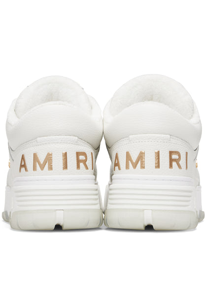 AMIRI
White Metallic MA-1 Sneakers