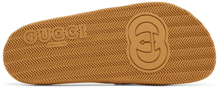 Gucci Slide 'Interlocking G - Orange Green'