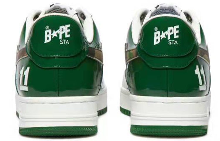 A BATHING APE Bape Sta 'Dark Green Camo White'