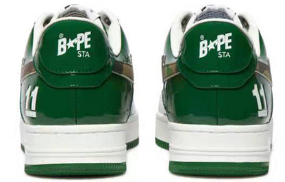 A BATHING APE Bape Sta 'Dark Green Camo White'