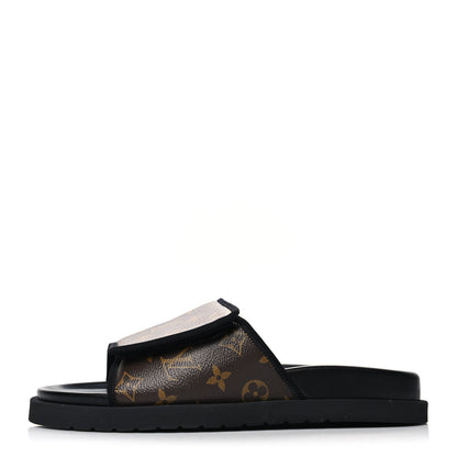 LOUIS VUITTON
Monogram Mens Miami Mule 9 Black