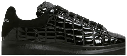 Alexander McQueen Oversized Sneaker 'Black Crocodile'