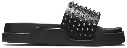 Christian Louboutin Pool Fun Slide 'Black'