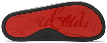 Christian Louboutin Pool Fun Slide 'Black'