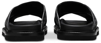 Dior Aqua Sandal 'Dior Oblique - Beige Black'
