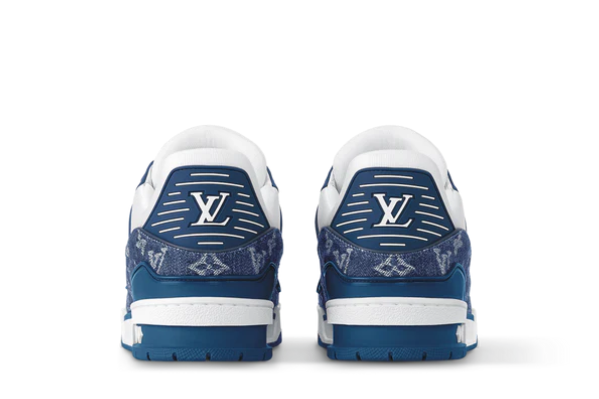 Louis Vuitton Wmns Trainer 'Monogram Denim - Light Blue'