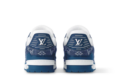 Louis Vuitton Wmns Trainer 'Monogram Denim - Light Blue'
