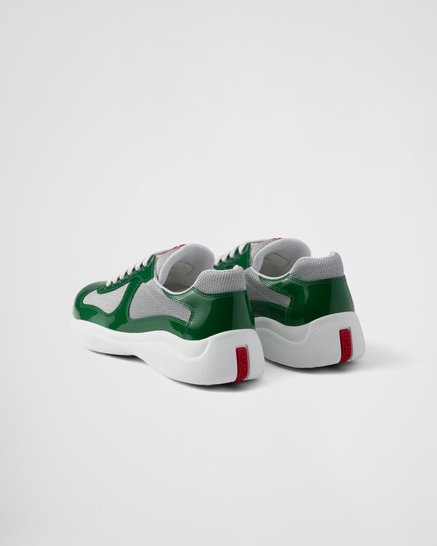 Patent leather and technical fabric Prada America's Cup