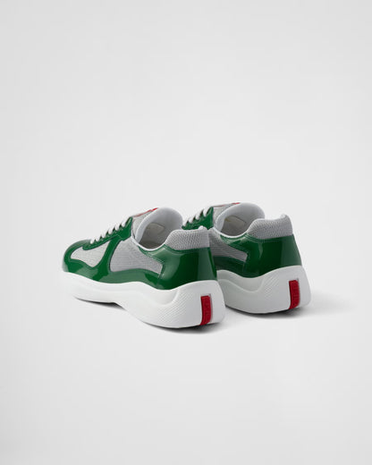 Patent leather and technical fabric Prada America's Cup