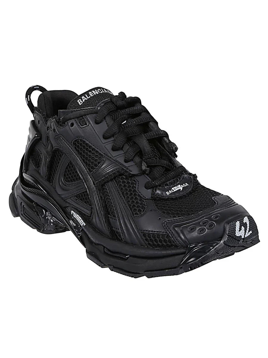 BALENCIAGA BALENCIAGA Men's FW23 Black 'Runner' Sneakers
