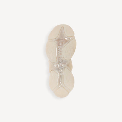 MEN'S TRIPLE S CLEAR SOLE SNEAKER IN WHITE