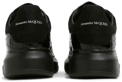 Alexander McQueen Oversized Sneaker 'Black Crocodile'