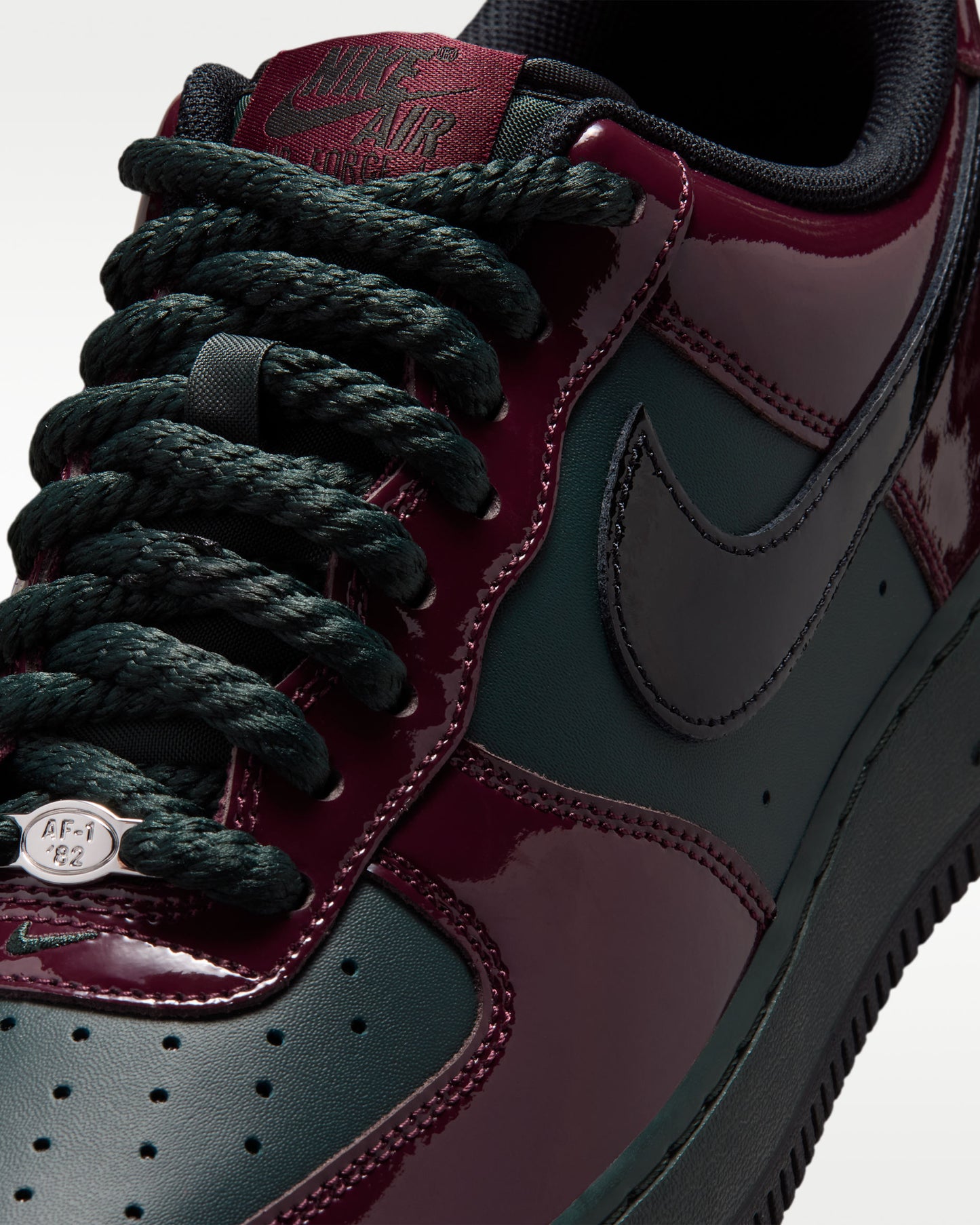Nike Air Force 1 Low Patent "Beef And Broccoli"