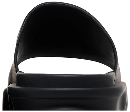 GucciInterlocking G slide sandal 'Black Rubber'