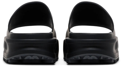 GucciInterlocking G slide sandal 'Black Rubber'