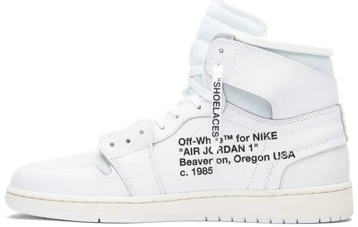Off-White x Air Jordan 1 Retro High OG 'White' 2018