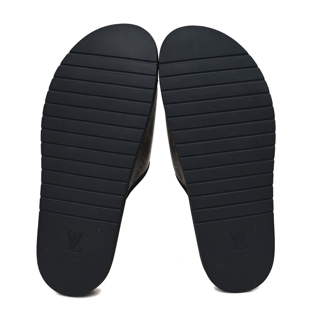 LOUIS VUITTON
Monogram Mens Miami Mule 9 Black