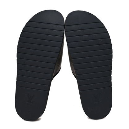 LOUIS VUITTON
Monogram Mens Miami Mule 9 Black