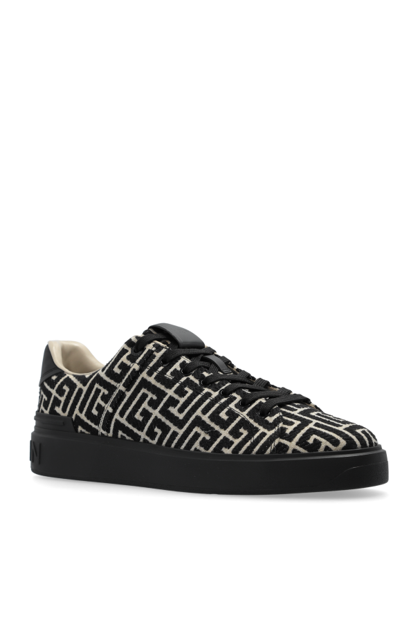 Balmain B-Court 'Black Monogram'