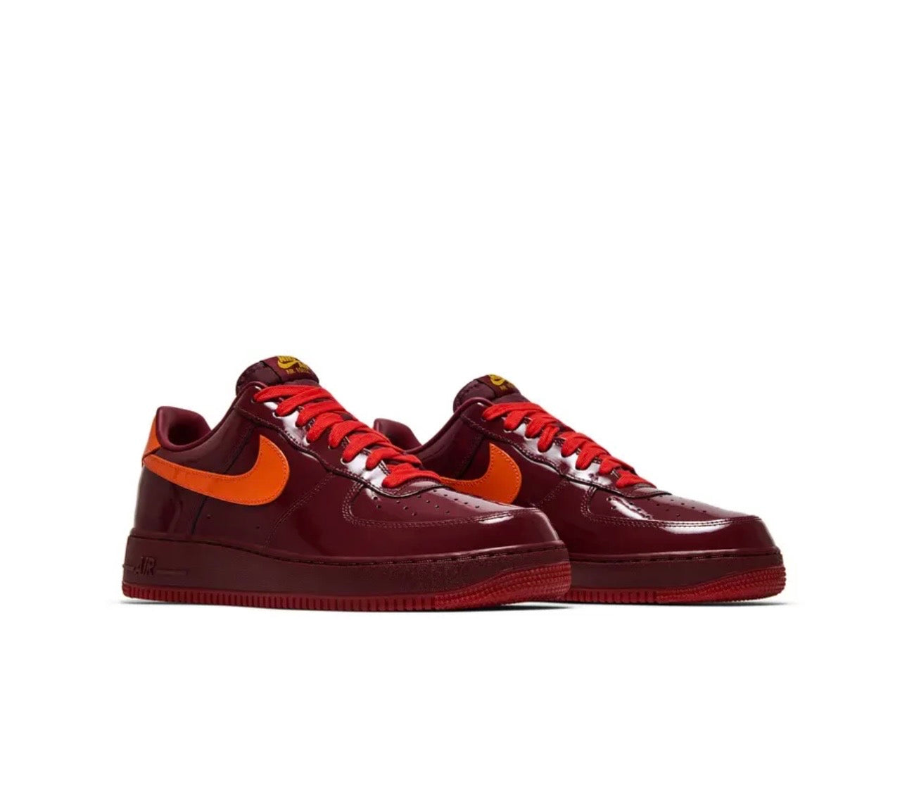 Nike Air Force 1 Low 'Patent Leather Dark Team Red'