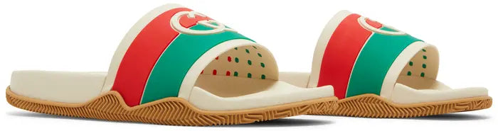 Gucci Slide 'Interlocking G - Orange Green'