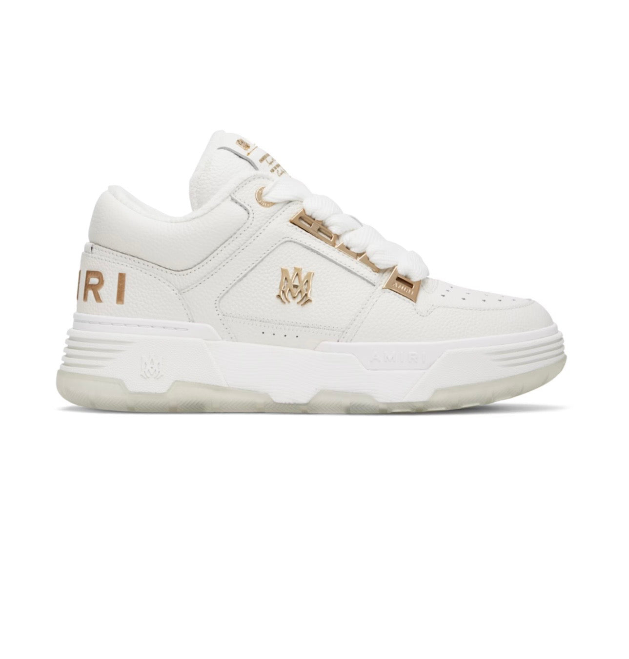 AMIRI
White Metallic MA-1 Sneakers