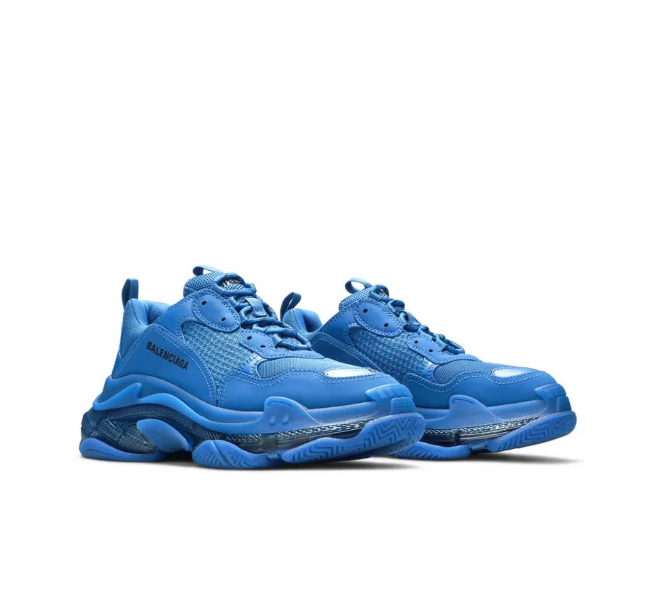 Balenciaga Triple S Sneaker 'Clear Sole - Deep Blue