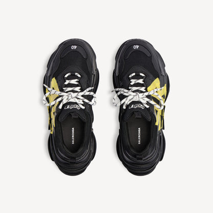 Balenciaga Triple S Sneaker 'Tape Type - Black Yellow'
