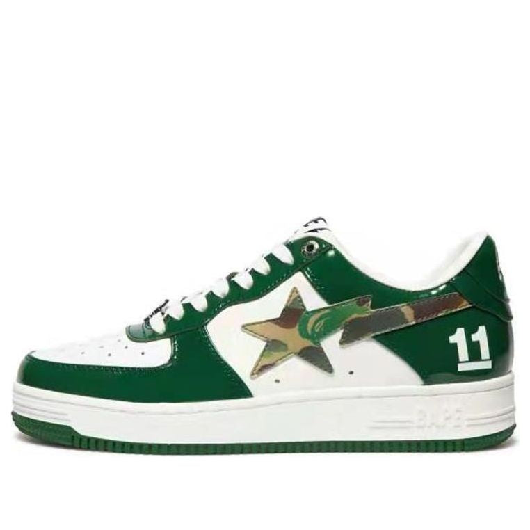 A BATHING APE Bape Sta 'Dark Green Camo White'