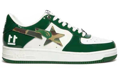 A BATHING APE Bape Sta 'Dark Green Camo White'