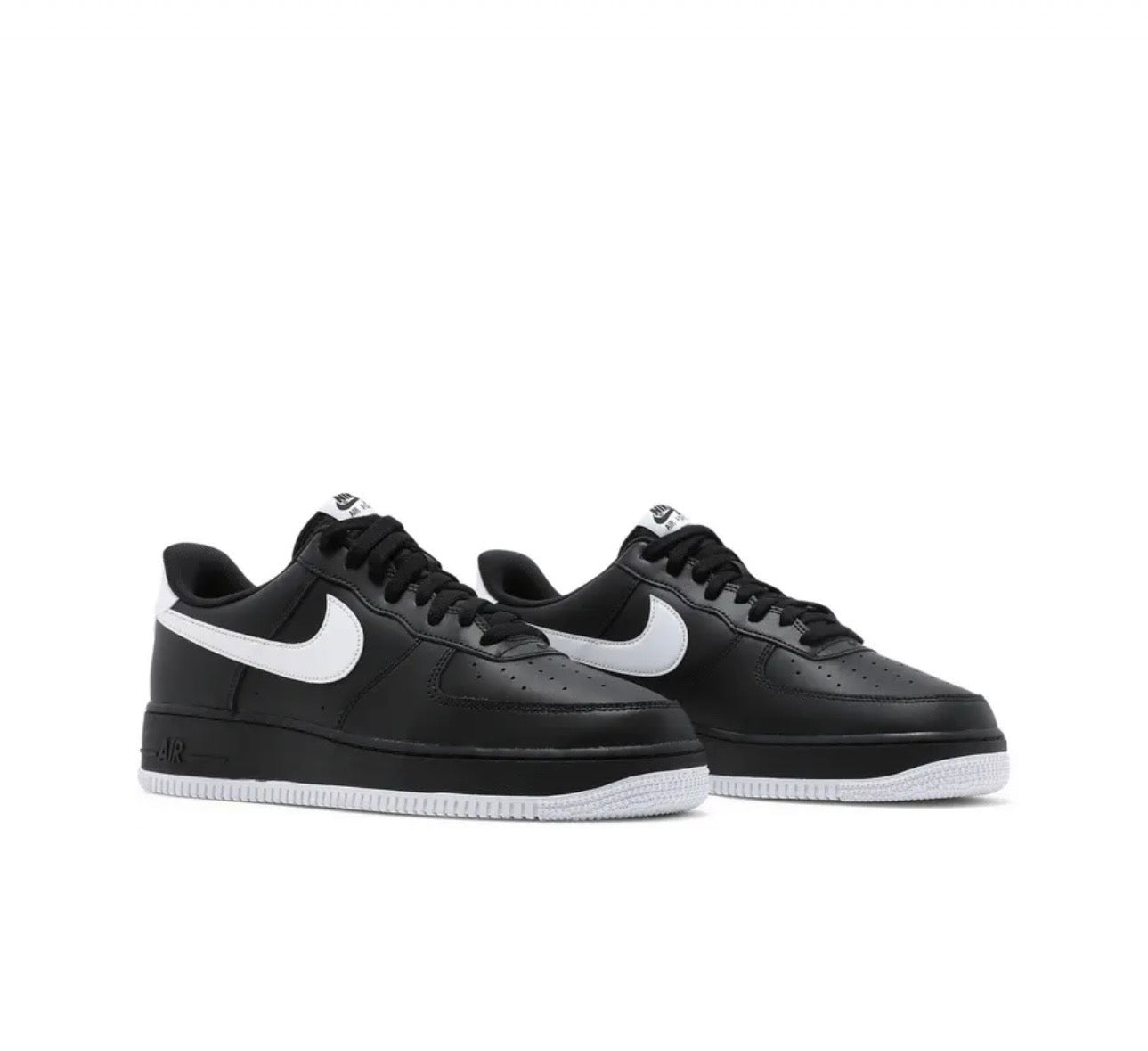 Nike Air Force 1 '07 'Black White Outsole'