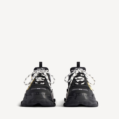 Balenciaga Triple S Sneaker 'Tape Type - Black Yellow'