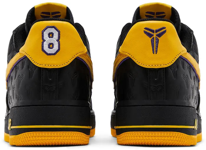 Kobe Bryant x Nike Air Force 1 Low 'Lakers Away' Numbered